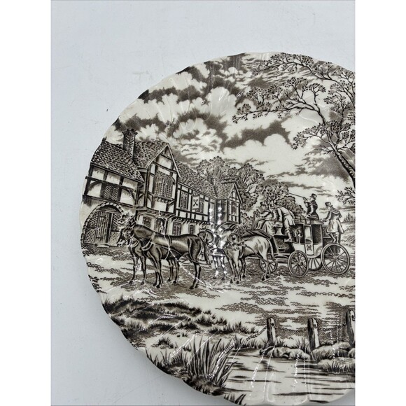Vintage Royal Mail 12 1/4” Serving Platter Fine Staffordshire English Ironstone - Picture 2 of 6